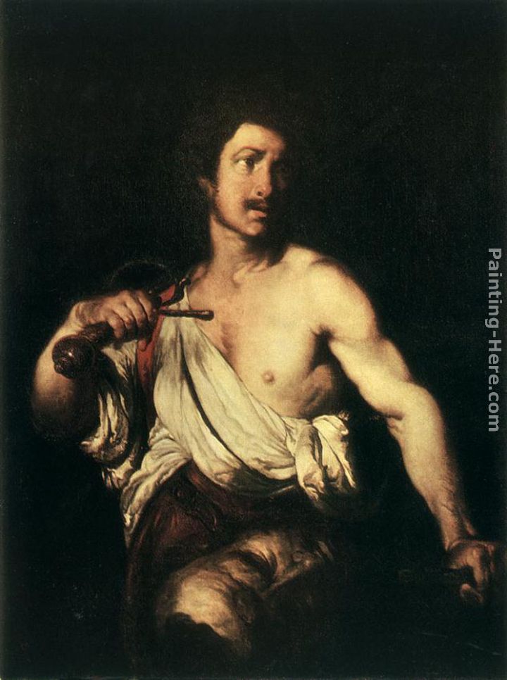 Bernardo Strozzi David with the Head of Goliath